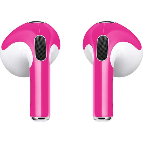 Magenta Solid Apple AirPods (3rd Gen 2021) Skin