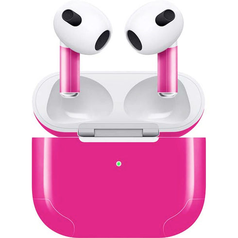 Magenta Solid Apple AirPods (3rd Gen 2021) Skin