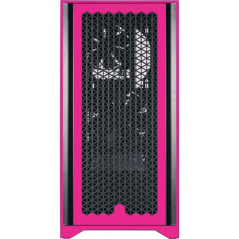 Magenta Solid Corsair 4000D Tempered Glass Mid-Tower ATX Case Skin