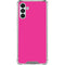 Magenta Solid Galaxy A13 5G Clear Case