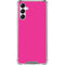 Magenta Solid Galaxy A14 5G Clear Case