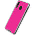 Magenta Solid Galaxy A30 Clear Case