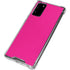 Magenta Solid Galaxy Note20 5G Clear Case