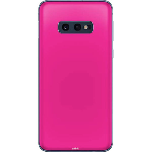 Magenta Solid Galaxy S10e Skin