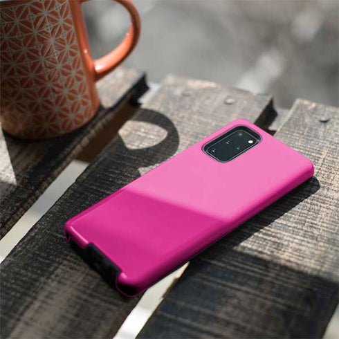 Magenta Solid Galaxy S20 Plus Pro Case