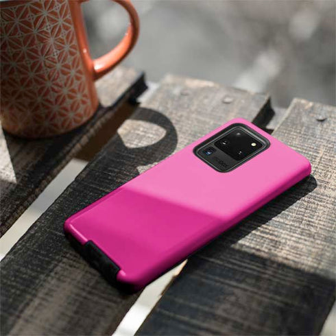 Magenta Solid Galaxy S20 Ultra 5G Pro Case