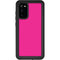Magenta Solid Galaxy S20 Waterproof Case