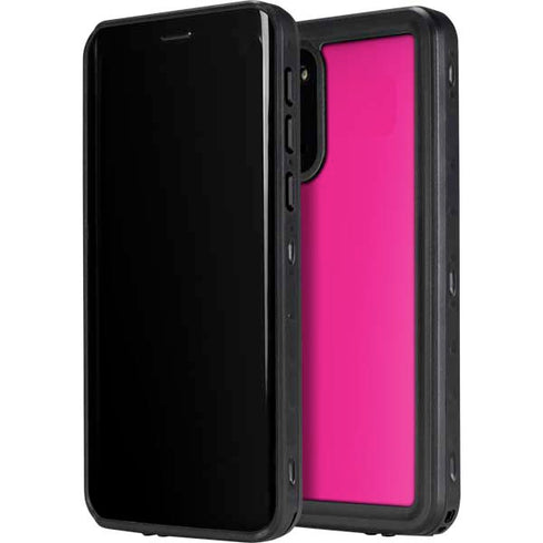 Magenta Solid Galaxy S20 Waterproof Case