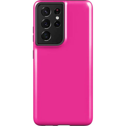 Magenta Solid Galaxy S21 Ultra 5G Pro Case
