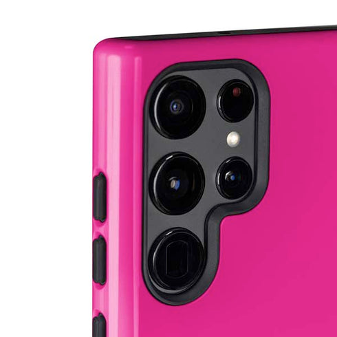 Magenta Solid Galaxy S22 Ultra Pro Case