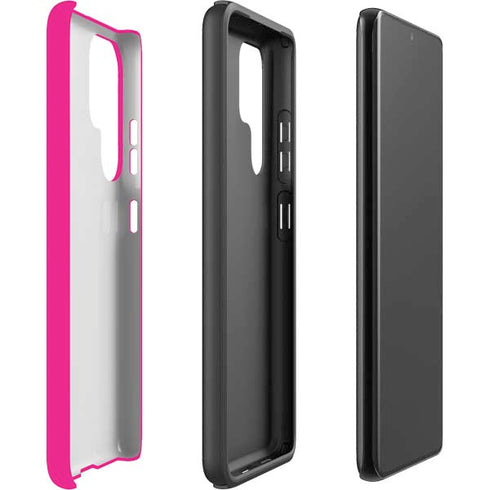 Magenta Solid Galaxy S22 Ultra Pro Case
