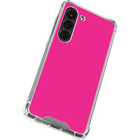 Magenta Solid Galaxy S23 Clear Case