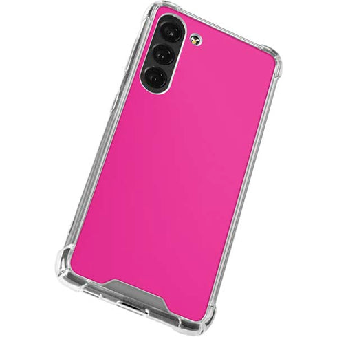 Magenta Solid Galaxy S23 Plus Clear Case
