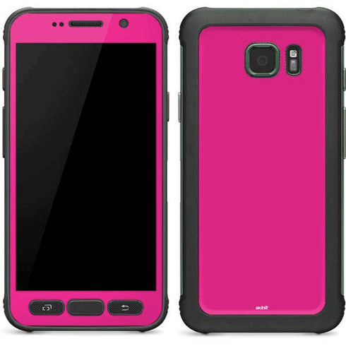 Magenta Solid Galaxy S7 Active Skin