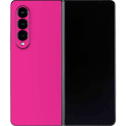 Magenta Solid Galaxy Z Fold4 5G Skin