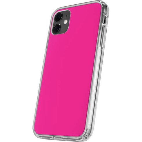 Magenta iPhone 11 Clear Case