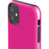 Magenta Solid iPhone 11 Impact Case