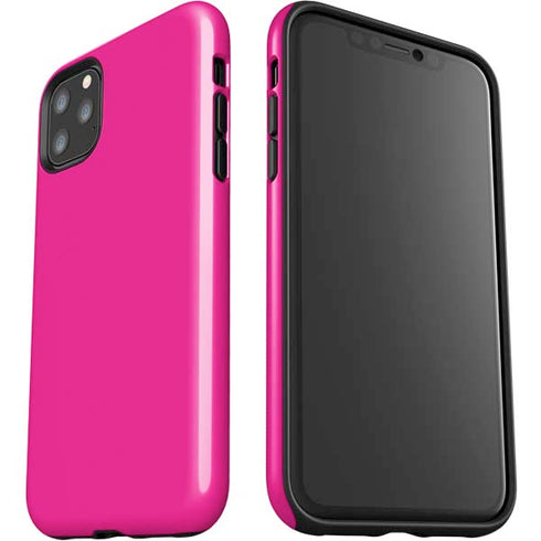 Magenta Solid iPhone 11 Pro Max Impact Case