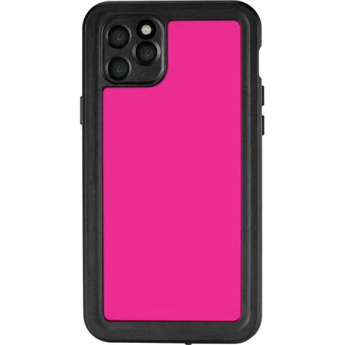 Magenta Solid iPhone 11 Pro Max Waterproof Case