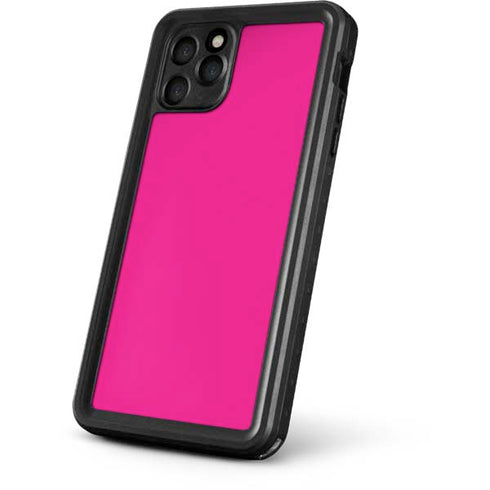 Magenta Solid iPhone 11 Pro Max Waterproof Case