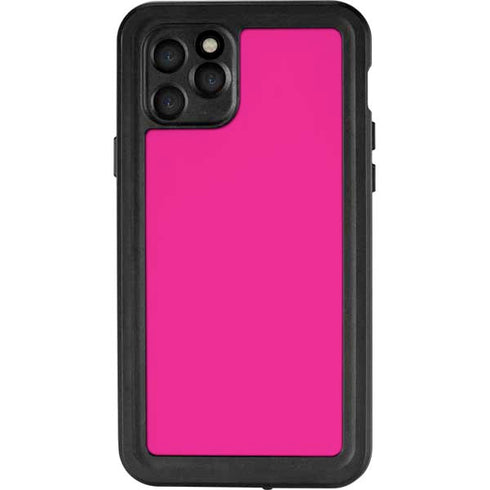 Magenta Solid iPhone 11 Pro Waterproof Case