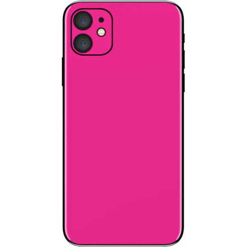 Magenta Solid iPhone 11 Skin
