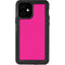 Magenta Solid iPhone 12 Waterproof Case