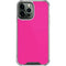 Magenta Solid iPhone 13 Pro Max Clear Case