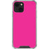 Magenta Solid iPhone 14 Plus Clear Case