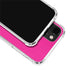 Magenta Solid iPhone 14 Plus Clear Case