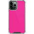 Magenta Solid iPhone 14 Pro Max Clear Case
