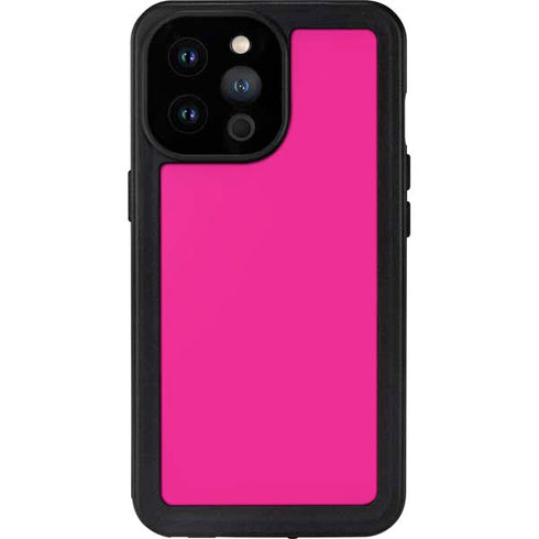 Magenta Solid iPhone 14 Pro Max Waterproof Case