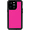 Magenta Solid iPhone 14 Pro Waterproof Case