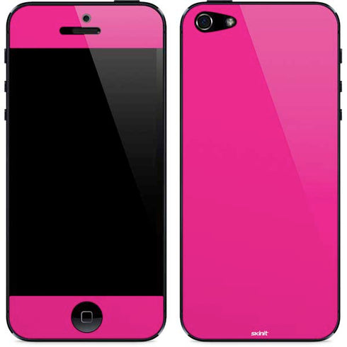 Magenta Solid iPhone 5/5s/5SE Skin