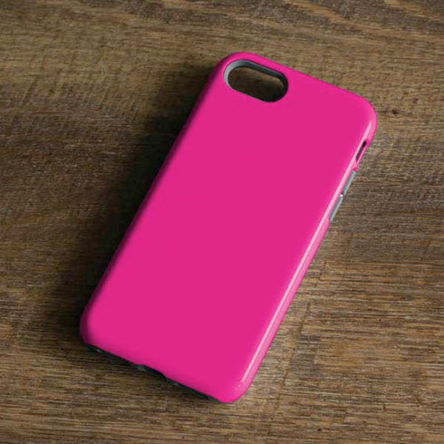 Magenta Solid iPhone 8 Pro Case