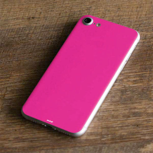 Magenta Solid iPhone 8 Skin