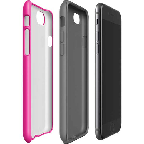 Magenta Solid iPhone SE (2nd & 3rd Gen) Pro Case