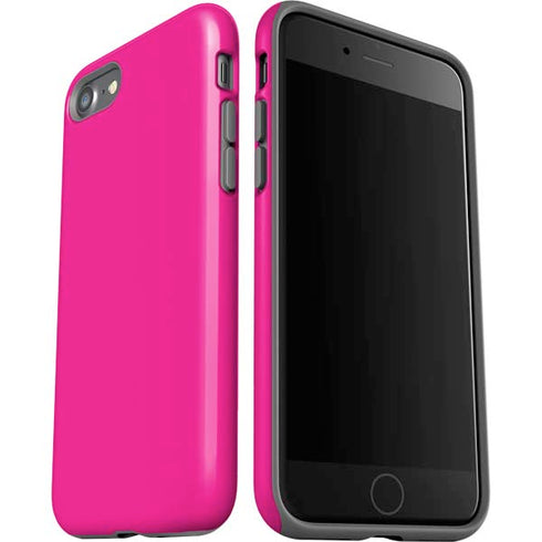 Magenta Solid iPhone SE (2nd & 3rd Gen) Pro Case