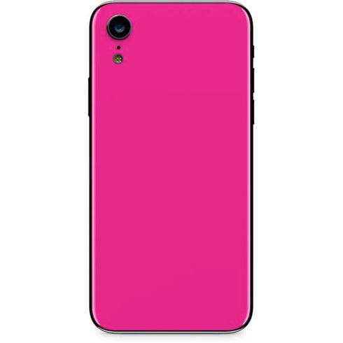 Magenta Solid iPhone XR Skin
