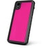 Magenta Solid iPhone XR Waterproof Case
