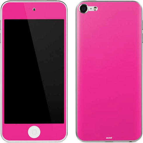 Magenta Solid Apple iPod Skin