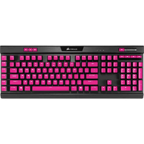 Magenta Solid K95 RGB PLATINUM Mechanical Gaming Keyboard Skin