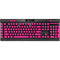Magenta Solid K95 RGB PLATINUM Mechanical Gaming Keyboard Skin