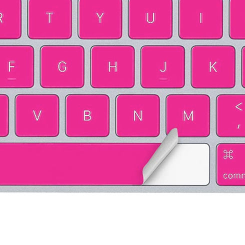 Magenta Solid Magic Keyboard Skin