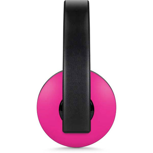 Magenta Solid PlayStation 4 Gold Wireless Headset Skin