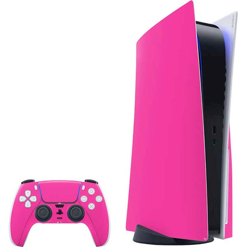 Magenta Solid PS5 Bundle Skin