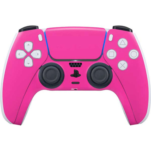 Magenta Solid PS5 Controller Skin