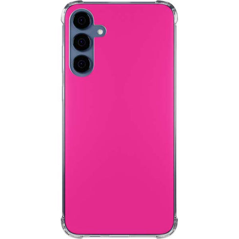Magenta Galaxy S24 Clear Case
