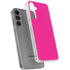 Magenta Galaxy S24 Plus Clear Case