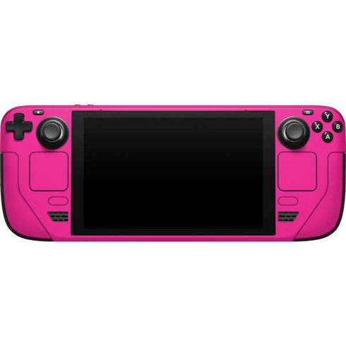 Magenta Solid Steam Deck Handheld Gaming Computer Skin